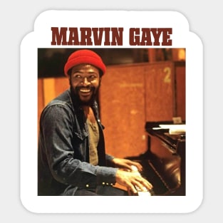 Vintage Marvi Gaye 1974 Sticker